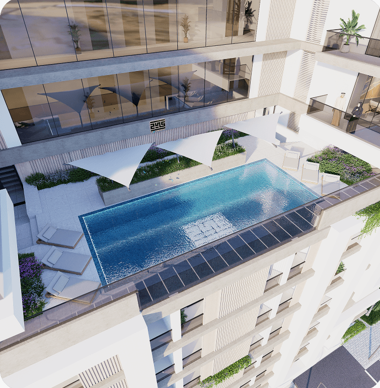 Pool area